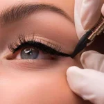 آرایش دائم خط چشم بالا و پایین چشم